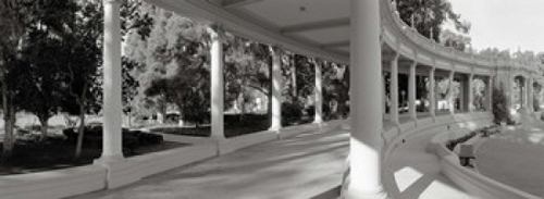 Pavilion in a park  Balboa Park  San Diego  California  USA Poster Pri