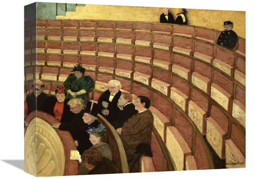 Global Gallery GCS-283279-16-142 16 in. Third Level at the Theatre in 