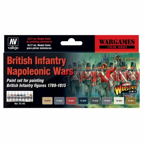 Acrylicos Vallejo VJP70163 Model Color-WG - British Infantry Napoleoni