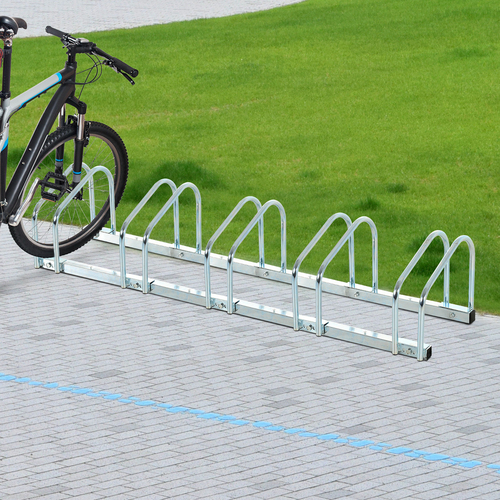 HomCom Detachable 5 bicycle Stand