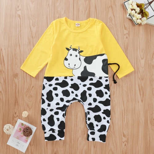 Newborn Baby Girl Boy Rompers Cute Autumn Clothes