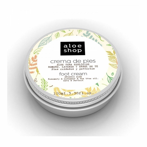 Moisturising Foot Cream Aloe Shop Aloe Vera (100 ml)