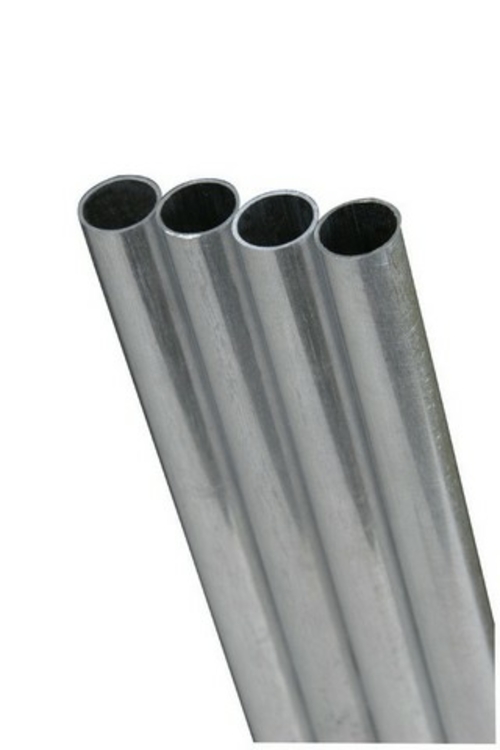 K & S 83062 0.31 x .049 x 12 in. Round Aluminum Tube - pack of 6