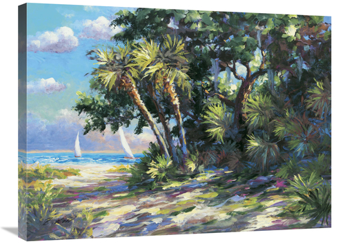 Global Gallery GCS-119205-2432-142 24 x 32 in. Tropic Breeze Art Print