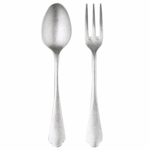 Serving Set (Fork and Spoon) DOLCE VITA PEWTER