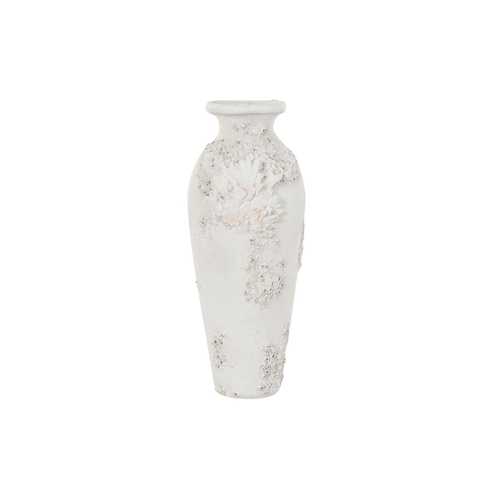 Vase DKD Home Decor White Resin Coral Mediterranean 37,5 x 31,7 x 81
