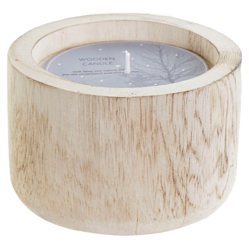 Scented Candle DKD Home Decor Scandi 200 g Natural