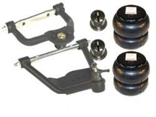 AirBagIt CAR-GM6387-1 Lower Control Arms Pair Dropped Raw