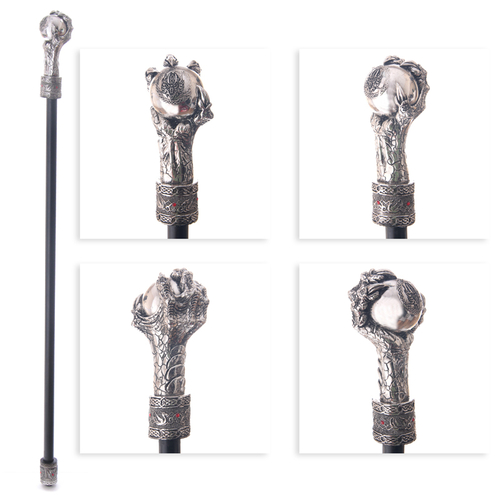 Dragon Claw Celtic Knotwork Decorative Fantasy Walking Stick