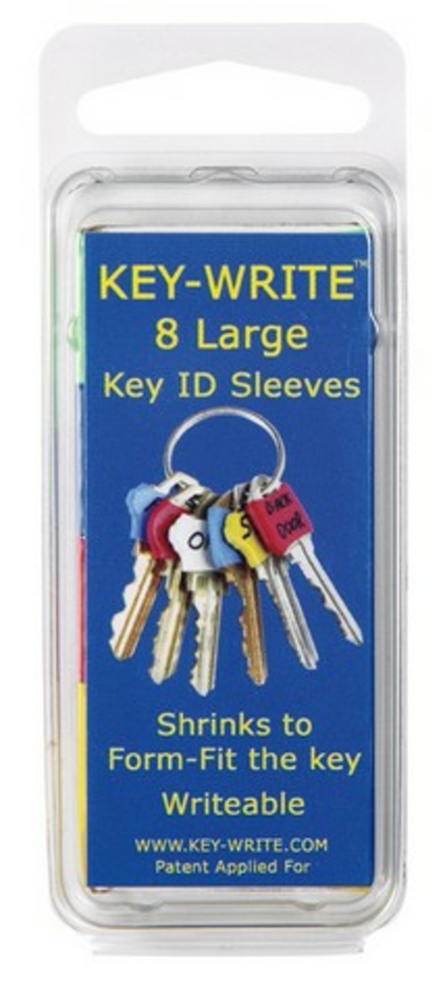 Key-Write 080106 Large Heat Shrink Key ID Sleeves  