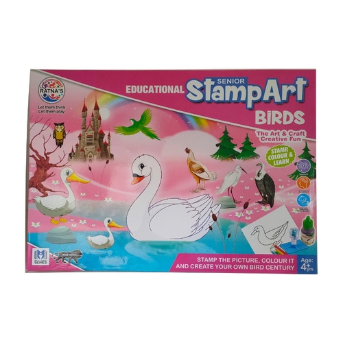 Stamp Art for your Kids-Birds Series