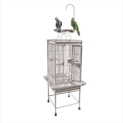 A&E Cage 8001818 Black Play Top Cage With 0.63 In. Bar Spacing