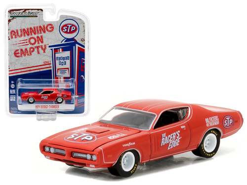 1971 Dodge Charger STP 1/64 Diecast Model Car by Greenlight