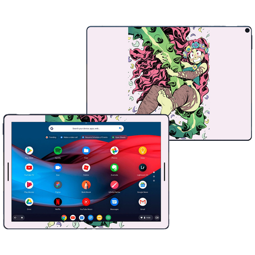 MightySkins GOPIXSL-Plant Girl Skin for Google Pixel Slate 12.3 in. 20