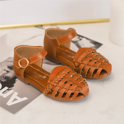 2019 Newborn PU Leather Baby Girls Sandals Summer
