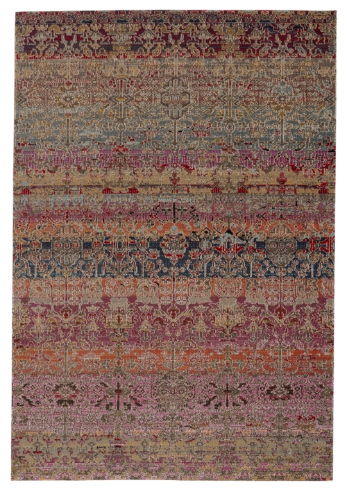 Jaipur Living RUG149152 Bodega Indoor & Outdoor Trellis Multi Color & 
