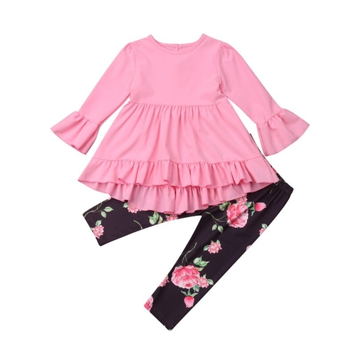 Sweet Kids Baby Girls Princess Outfits Cotton