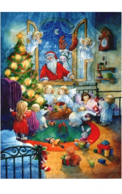 SELL ADV92 Sellmer Advent - Santa at the Window