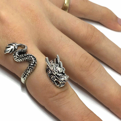 Dragon wrap deals around ring