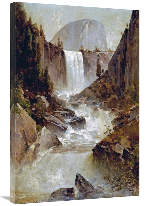 Global Gallery GCS-268100-36-142 36 in. Vernal Falls, Yosemite Art