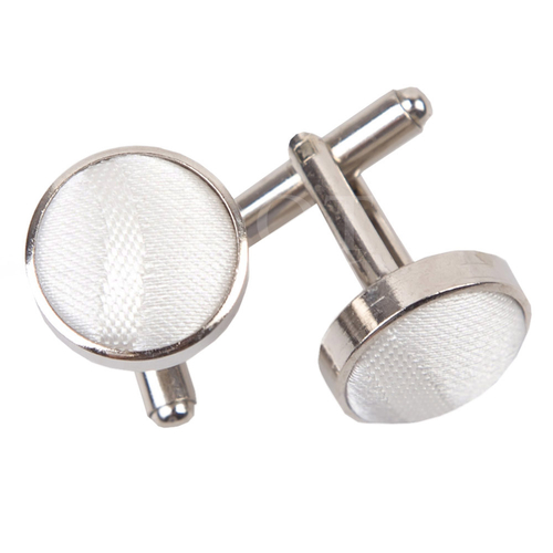 Scroll Cufflinks - Ivory