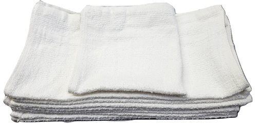 Premium White Wash Cloth - 12" x 12"