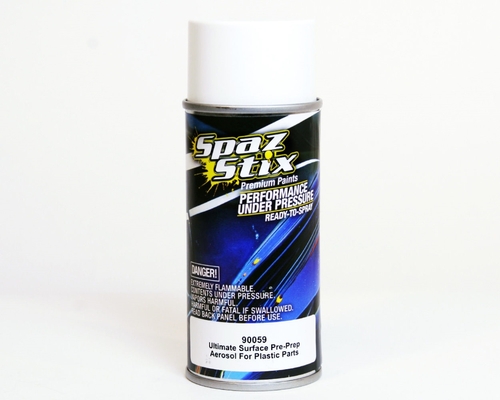 Spaz Stix SZX90059 Ultimate Surface Pre-Prep Aerosol for Plastic Parts