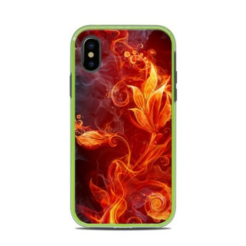 DecalGirl LSAX-FLWRFIRE Lifeproof iPhone X Slam Case Skin - Flower Of 