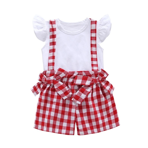 Summer Cute Newborn Infant Kids Baby Girl O Neck