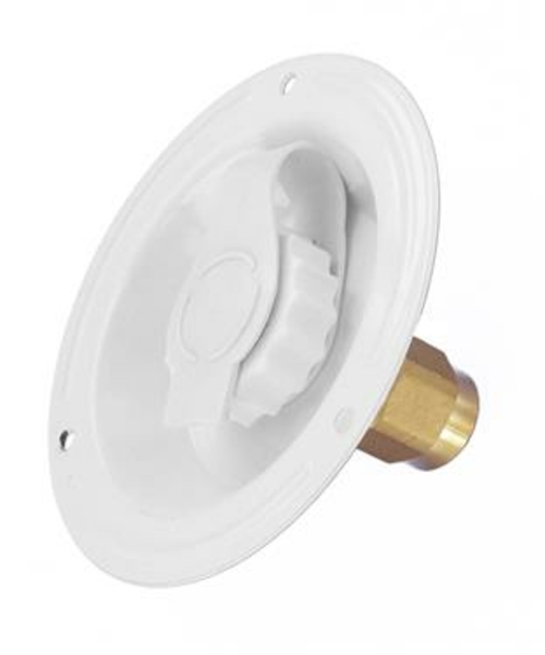 A010176LF Fresh Water Inlet, White