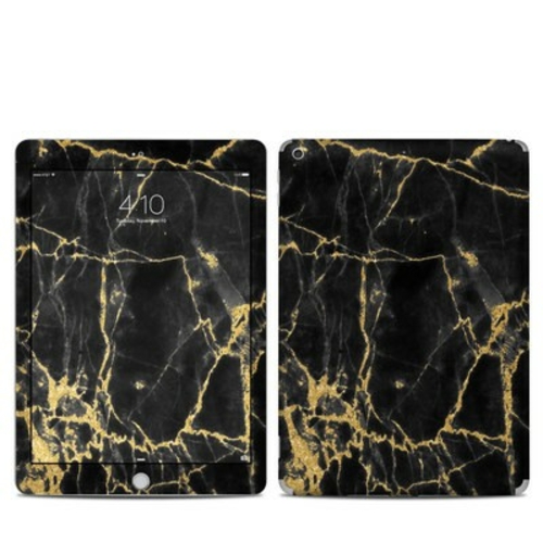 DecalGirl IPD5-BLACKGOLD Apple iPad 5th Gen Skin - Black Gold Marble