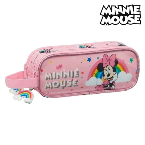 Holdall Minnie Mouse Rainbow Pink 21 x 8 x 6 cm