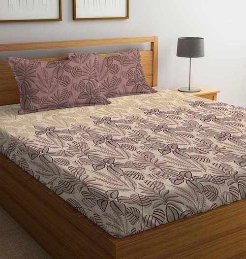 Super King Size Bedsheet for Double Bed, King Size 108 Inches X 108