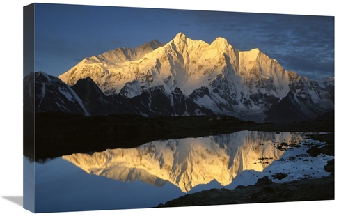 Global Gallery GCS-397815-1624-142 16 x 24 in. Mt Makalu & Mt Chomolon