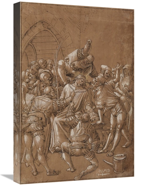 Global Gallery GCS-456104-1624-142 16 x 24 in. The Mocking of Christ A