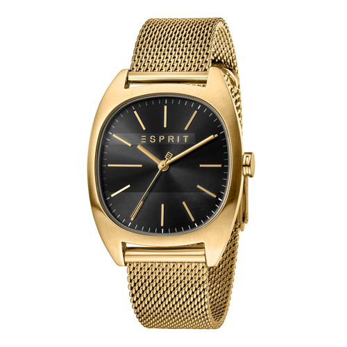 Esprit ES1G038M0085 Infinity Black Gold Mesh Mens Watch