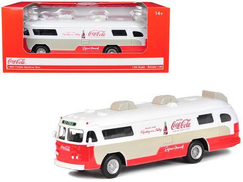 1960 Flxible Starliner Bus \Coca-Cola\" 1/64 Diecast Model by