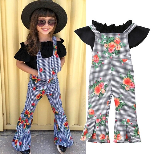 Kids Baby Girls Fashion Summer Outfits Off