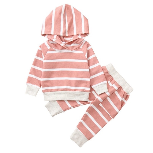 Newborn Infant Clothes Set Baby Boys Girls Long