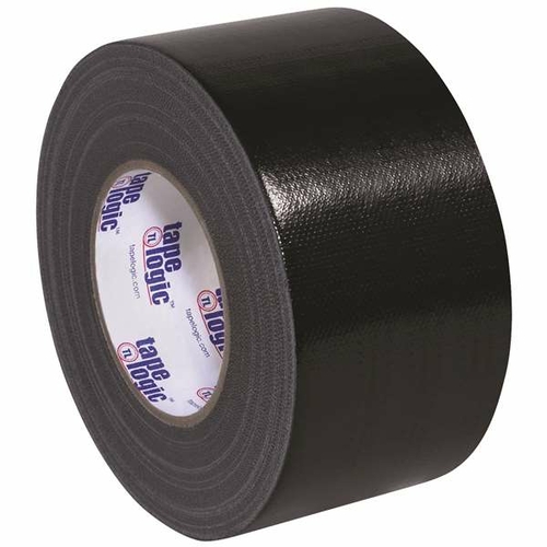 Tape Logic T988100B 3 in. x 60 Yards Black Tape Logic 10 mil Duct Tape