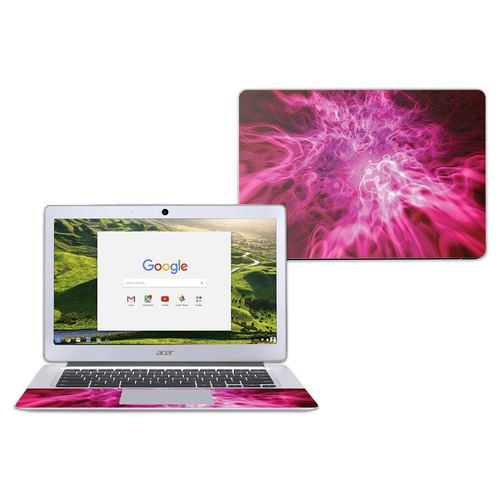 MightySkins ACCR14-Red Mystic Flames Skin for Acer Chromebook 14 in. C