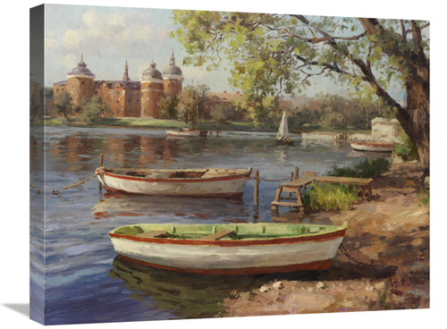 Global Gallery GCS-132454-2024-142 20 x 24 in. Afternoon Dock Art Prin