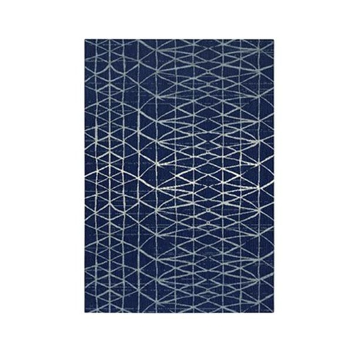 Navy Prisma Abstract Rug
