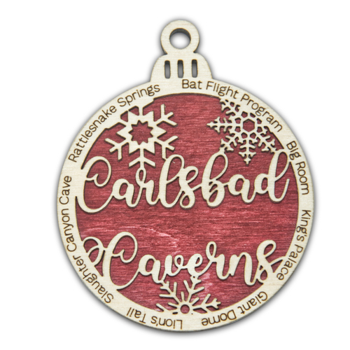 Main Carlsbad Caverns National Park Christmas Ornament image