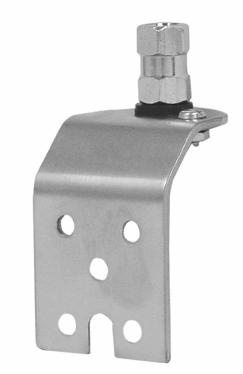 Kalibur K13 Stainless Steel Angled Side or Fender Antenna Mount