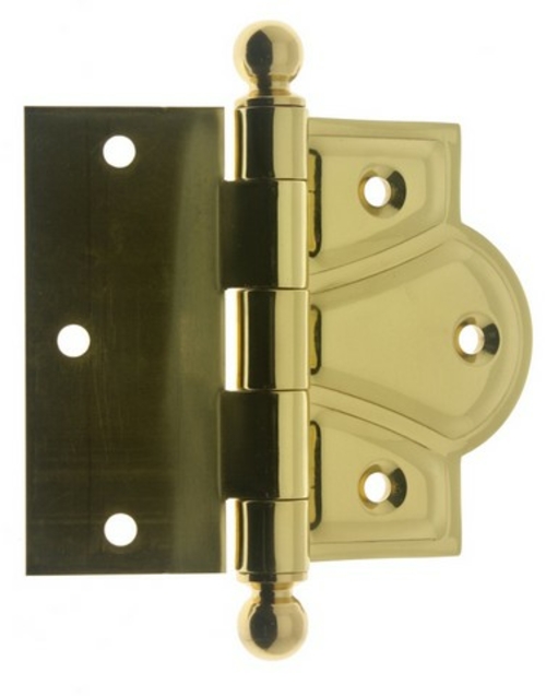 Idh by St. Simons 80003-003 Solid Brass Cabinet and Door Half-Surface 