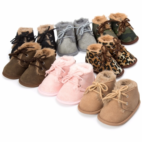 2019 new winter baby super warm boots with fur