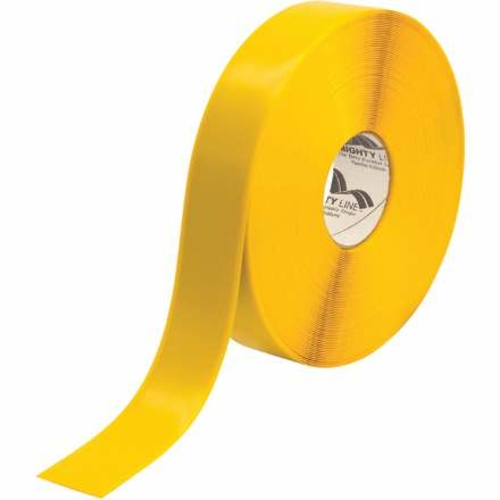 Mighty Line T92100Y 2 in. x 100 ft. Yellow Deluxe Safety Tape