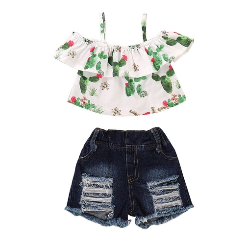 2018 Summer Cute Lovely Toddler Baby Girls Clothes