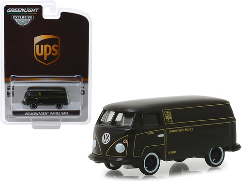 Volkswagen Panel Van Dark Brown \United Parcel Service\" (UPS) \"Hobby